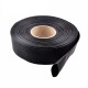 Tube, heat shrink 40/20mm - silicone - black - 1mb - flexible Tube, heat shrink 40/20mm - silicone - black - 1mb - flexible
