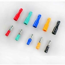 Insulated cylindrical connector 0.5 - 1.5 mm2 set of 100pcs