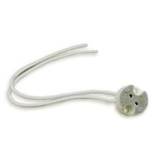 Connection socket G4 MR11, MR16 - ceramic holder for LED bulbs