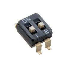 DIP-switch SMD 2  contacts