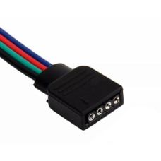 Connector for RGB LED strips - female
