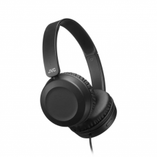 JVC HAS-31 BE wired headphones with remote control and microphone
