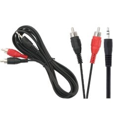 Cable 3.5 AUX - 2xRCA 2.5m