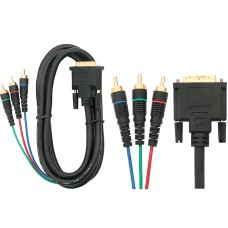 Cable DVI - 3xRCA 3m