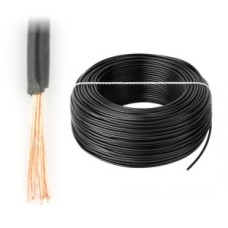 Cable LgY H05V-K 1x0.5mm black 1m
