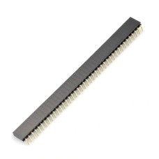 Shear socket 1x40 pins 2.54mm angled