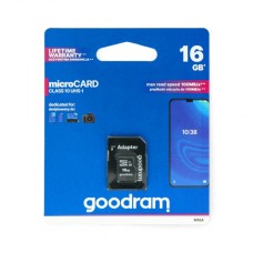 16GB 100MB/s Memory microSD card Goodram M1AA 