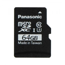 64GB 40MB/s Memory card Panasonic microSD with Raspbian NOOBs