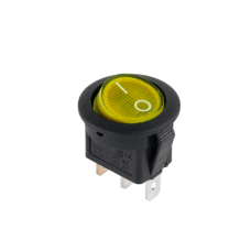 Key switch 230V - yellow