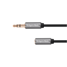 Kruger&Matz Basic AUX - AUX 3.5mm kabelis 1.8m