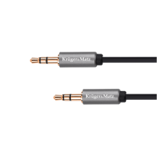 Kruger&Matz Basic AUX - AUX 3.5mm kabelis 1m