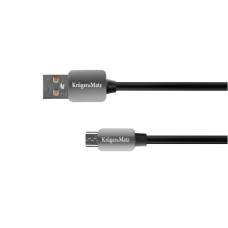 Kruger&Matz USB - micro USB kabelis 1m