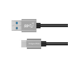 Kruger&Matz USB - USB C kabelis 10 Gbps 0.5m