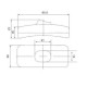 Laido jungiklis - juodas -  loop-through - ON/OFF - lempos jungiklis