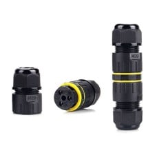Cable connector M20 3-pin - hermetic sleeve IP68 - Insulating gland
