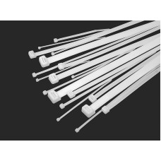 Wire fixing straps 2.2x120mm white color