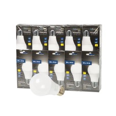 LED bulb E27 10W A60 230V - 10pcs