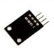 LED modulis - RGB SMD 5050 LED - 3.3V - auksinis kaištis - Arduino - KY-009