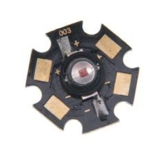 High power LED Star 1W yellow