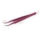 Curved modeling tweezers - tweezers for eyelash extensions