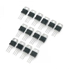 Linijinių įtampos reguliatorių rinkinys - 5V-24V TO220 - 14 vnt