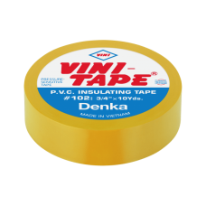 Lipni izoliacinė juosta VINI-Tape 102 - Geltona