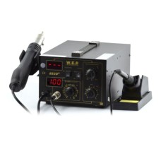 Soldering station 2in1 WEP 852D+ with Hotair 60W