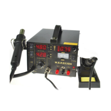 Soldering station 2in1 WEP 853DA with Hotair 800W