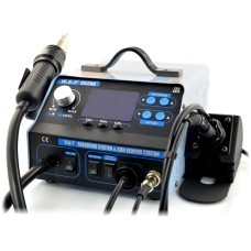 Soldering station 2in1 WEP 992DA+ with Hotair 720W and fume extraction