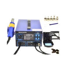 Soldering station 2in1 WEP 992DA with Hotair 700W and fume extraction