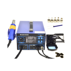 Soldering station 2in1 WEP 992DA with Hotair 700W and fume extraction