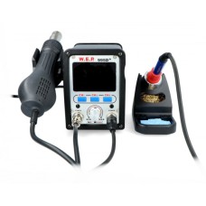 Soldering station 2in1 WEP 995D+ with Hotair 720W