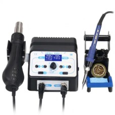 Soldering station hot air and tip-based 2in1 Yihua 938BD+I with a fan in handle - 750W