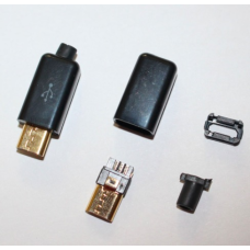 4 in 1 DIY Micro USB Black