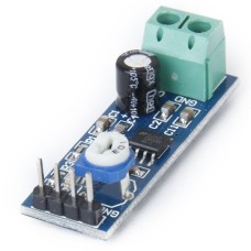 LM386 audio amplifier module - gain up to 46dB - 10K input