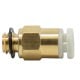 M6 PTFE tube fitting for 1.75mm plastic
