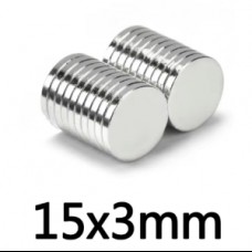 Magnet D15x3mm - 100pcs