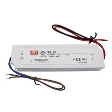 Power Supply MEAN WELL 102W 12VDC 8.5A