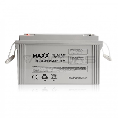 Maxx švino baterija 12-FM-120 120Ah 12V 