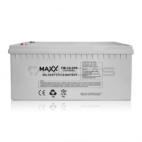 Maxx švino baterija 12-FM-200 200Ah 12V 