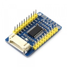 MCP23017 multiplekseris  Arduino ir Raspberry Pi Waveshare 15391 - 16 kontaktų