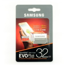 32GB 95Mb/s microSD atminties kortelė Samsung EVO Plus 