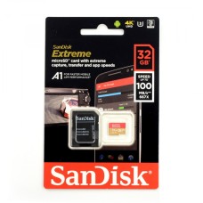 32GB 100Mb/s microSD atminties kortelė SanDisk Extreme Pro 667x