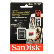 64GB 170MB/s Memory card SanDisk Extreme Pro 667x A2