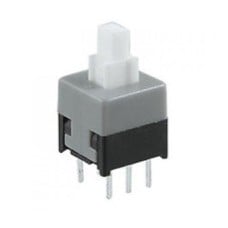 Mikrojungiklis 8.5x8.5mm - stabilus jungiklis 6 kontaktų - mygtukas - 10 vnt