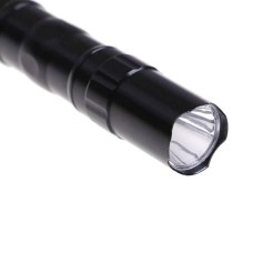 Mini LED 3W flashlight - Aluminum - pocket flashlight with a pendant