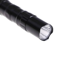 Mini LED 3W žibintuvėlis - Aliuminis - kišeninis žibintuvėlis su pakabuku