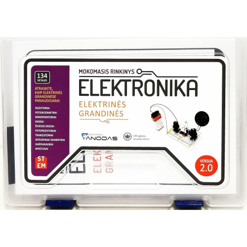 Mokomasis Elektronikos Rinkinys - Elektrinės grandinės Mokomasis Elektronikos Rinkinys - Elektrinės grandinės