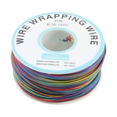 Single-Core Tinned Copper Wire 0.25mm total length 250m - 8 color