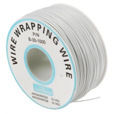 Single-Core Tinned Copper Wire 0.25mm total length 250m - White